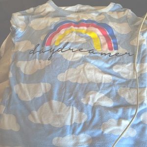 Hi this is a tee shirt that does not fit me  any more it is a small in kids